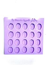 F1370 molde de silicone balas/pingentes/apliques café confeitaria biscuit