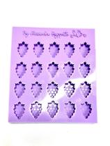 F1385 molde de silicone balas/pingentes/apliques uva confeitaria biscuit