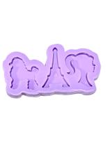 F1393 molde de silicone barbie confeitaria biscuit