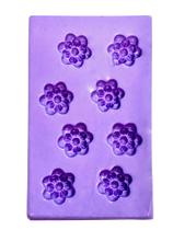 F1407 molde de silicone mini flor confeitaria biscuit