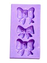 F1461 molde de silicone laços confeitaria biscuit
