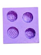 F1480 molde de silicone biscoito cookie bolacha confeitaria biscuit