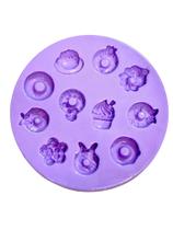 F1481 molde de silicone donuts diversos confeitaria biscuit F1481 molde de silicone donuts diversos confeitaria biscuit