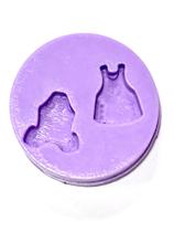 F1521 mini molde de silicone body e vestido confeitaria biscuit F1521 mini molde de silicone body e vestido confeitaria biscuit