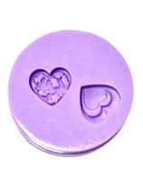 F1523 mini molde de silicone corações confeitaria biscuit