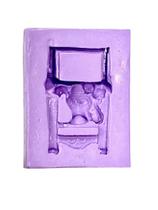 F1547 molde de silicone cadeira confeitaria biscuit