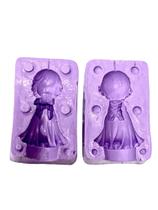 F1550 molde de silicone anjo 3d menina confeitaria biscuit F1550 molde de silicone anjo 3d menina confeitaria biscuit