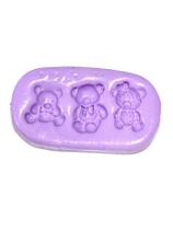 F1563 molde de silicone ursinhos confeitaria biscuit F1563 molde de silicone ursinhos confeitaria biscuit