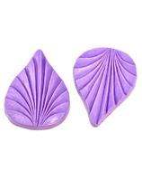 F1570 molde de silicone marcador de folha confeitaria biscuit