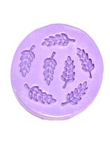 F1576 molde de silicone lavanda confeitaria biscuit