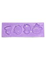 F1593 molde de silicone frutas confeitaria biscuit F1593 molde de silicone frutas confeitaria biscuit