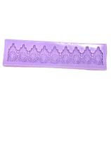 F1617 molde de silicone renda arabesco confeitaria biscuit