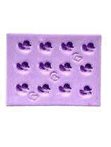 F1663 molde de silicone mini patinhos confeitaria biscuit