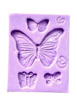 F1672 molde de silicone borboleta confeitaria biscuit