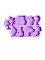 F1704 molde de silicone divertidamente confeitaria biscuit F1704 molde de silicone divertidamente confeitaria biscuit