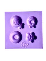 F1741 molde de silicone doces confeitaria biscuit F1741 molde de silicone doces confeitaria biscuit