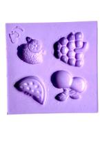 F1742 molde de silicone frutas confeitaria biscuit F1742 molde de silicone frutas confeitaria biscuit