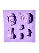 F1797 molde de silicone natal confeitaria biscuit F1797 molde de silicone natal confeitaria biscuit