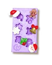 F1800 molde de silicone natal confeitaria biscuit F1800 molde de silicone natal confeitaria biscuit