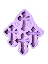 F1811 molde de silicone cruzes confeitaria biscuit F1811 molde de silicone cruzes confeitaria biscuit