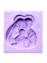 F1825 molde de silicone sagrada família confeitaria biscuit