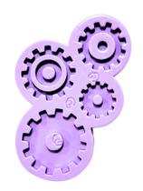 F1826 molde de silicone engrenagens confeitaria biscuit