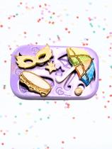 F1847 molde de silicone carnaval mascaras confeitaria biscuit F1847 molde de silicone carnaval mascaras confeitaria biscuit