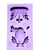 F1851 molde de silicone religioso confeitaria biscuit