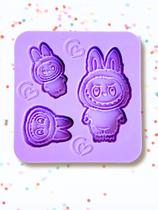 F1894 molde de silicone monstrinho fofo confeitaria biscuit F1894 molde de silicone monstrinho fofo confeitaria biscuit