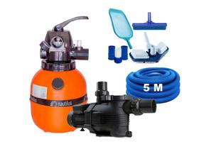F300 e Komeco Para Piscinas 1/3 220v kit limpeza basic mangueira
