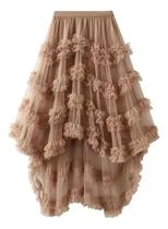 F3739-Saia Feminina Camada Festa Elegante Luxo Chique J990 F3739-Saia Feminina Camada Festa Elegante Luxo Chique J990
