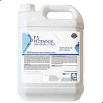 F5 flotador universal citrus - limpador multiuso para limpeza em geral - perol - 5 litros