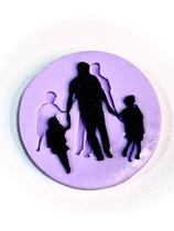 F846 molde de silicone dia dos pais confeitaria artesanato F846 molde de silicone dia dos pais confeitaria artesanato