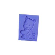 F866 molde de silicone cachorro coração confeitaria artesanato F866 molde de silicone cachorro coração confeitaria artesanato