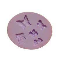 F959 molde de silicone borboletas confeitaria biscuit