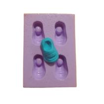 F960 molde de silicone sapatinhos confeitaria biscuit