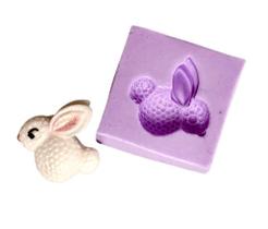 F989 molde de silicone coelho confeitaria biscuit