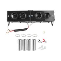 Fã do calefator do carro com 4 furos, defogger, auto degelador, 800W, 12V