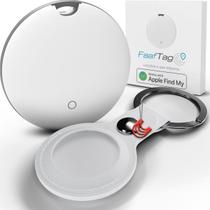 Faaftag Faaftech com Chaveiro - Mini Tag Rastreador Gps pelo App Buscar - Com Modo Perdido e Som