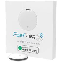 Faaftag Faaftech Mini Tag Rastreador Gps pelo App Buscar - Com Modo Perdido e Som - semelhante Airtag