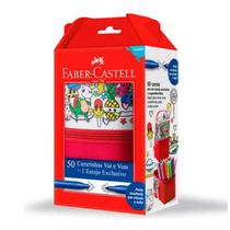 Faber Castell 50 Canetinhas vai e vem + estojo exclusivo