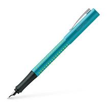 Faber-Castell Grip 2011 Caneta Tinteiro, F Nib Turquesa turq