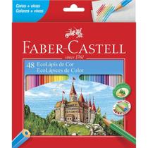 Faber-Castell Lápis de Cor Sextavado EcoLápis 48 Cores Faber-Castell Lápis de Cor Sextavado EcoLápis 48 Cores