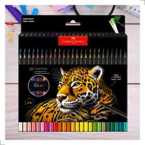 Faber Castell Super soft 50 Cores Artes e Desenho Ecolapis Redondo Faber Castell Super soft 50 Cores Artes e Desenho Ecolapis Redondo