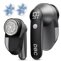 Fabric Shaver DBC, removedor de fiapos de 3 velocidades, 15000r/min, preto e prata Fabric Shaver DBC, removedor de fiapos de 3 velocidades, 15000r/min, preto e prata