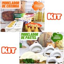 Fábrica Coxinha Forma com 8, Forma Modelador de Pastel 4 Tam Fábrica Coxinha Forma com 8, Forma Modelador de Pastel 4 Tam