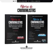 Fábrica de Criminalistas - COLEÇÃO Vol. 1 + Vol. 2