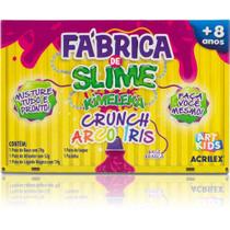 Fábrica de Slime Kimeleka CRUNCH ARCO-ÍRIS - Caixa com 4 Fábrica de Slime Kimeleka CRUNCH ARCO-ÍRIS - Caixa com 4