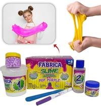 Fabrica De Slime Kimeleka Pop Purple Acrilex Original