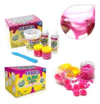 Fabrica de Slime Kimeleka Super Fluffy c/ Pompom e Micanga Fabrica de Slime Kimeleka Super Fluffy c/ Pompom e Micanga